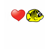 I Love Raccoon Butterflyfish 