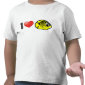 I Love Raccoon Butterflyfish Toddler T-Shirt