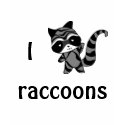 I love raccoon T-shirt
