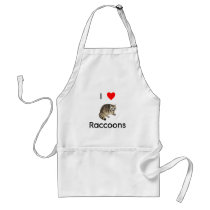 I love raccoons Apron