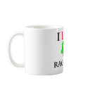 I Love Raccoons mugs by tshirtshirts I Love Raccoons mugs