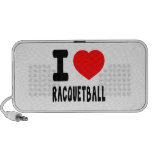 I Love Racquetball Mini Speakers