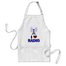 I Love Radio aprons by epicdesigns I Love Radio aprons