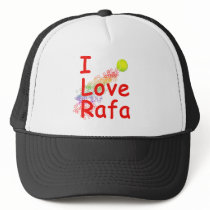 I Love Rafa Tennis Design Hat