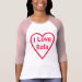 Ladies 3/4 Sleeve Raglan (Fitted)