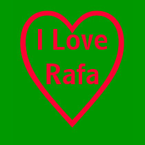 I Love Rafa t-shirts by greenbaby I Love Rafa t-shirts