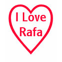 I Love Rafa t-shirts