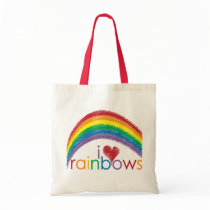 i love rainbows bags