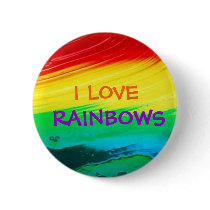 I Love Rainbows buttons by goldensoul6681 I Love Rainbows buttons