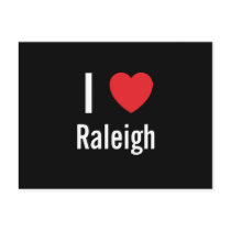 I love Raleigh postcards by funnycustomtshirts I love Raleigh postcards
