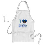 I Love Ransom, PA aprons