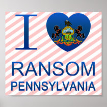 I Love Ransom, PA Posters