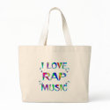 I Love Rap bags