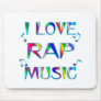 I Love Rap Mouse Pad