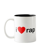 I Love Rap mugs by HOTDJGEAR I Love Rap mugs