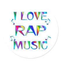 I Love Rap stickers by TLArnold6 I Love Rap stickers