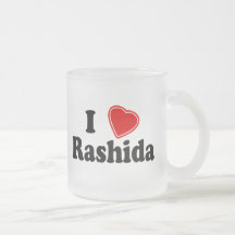 I Love Rashida Mug