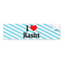 I Love Rasht, Iran Bumper Sticker
