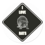 I love rats stickers