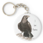 I love Ravens Keychain