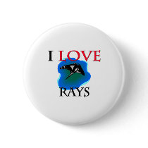 I Love Rays buttons by tshirtshirts I Love Rays buttons