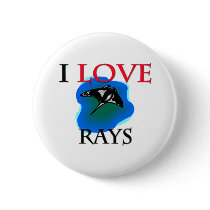 I Love Rays buttons by tshirtshirts I Love Rays buttons