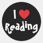 I Love Reading Sticker