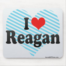 I Love Reagan Mouse Pad