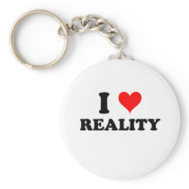 I Love Reality Key Chain