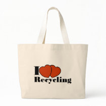 I love recycling bag by Livepaths I love recycling bag
