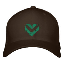 ♥ I love recycling ♥ embroidered hats by unsigne ♥ I love recycling ♥ embroidered hats