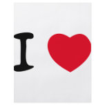 I love red heart icon flyers