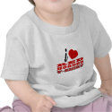 I Love Red Hooded t-shirts by APOLITICAL_BITCH I Love Red Hooded t-shirts