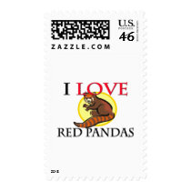 I Love Red Pandas postage by tshirtshirts I Love Red Pandas postage