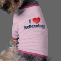 I Love Reflexology Dog Shirt pet clothing