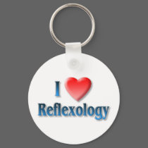 I Love Reflexology Key Chain keychains