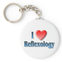 I Love Reflexology Key Chain keychains