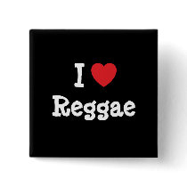 I love Reggae heart custom personalized buttons by funnycustomtshirts I love Reggae heart custom personalized buttons