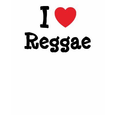 I love Reggae heart custom personalized Shirt by funnycustomtshirts