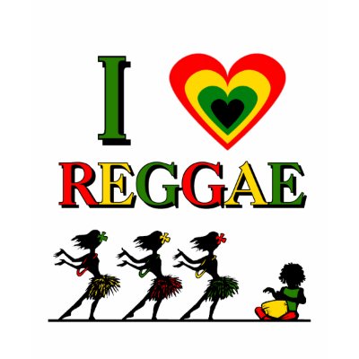 I Love Reggae t-shirts