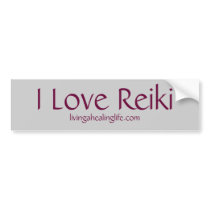 I Love Reiki bumper stickers