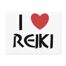I Love Reiki Post Cards