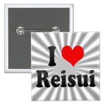 I Love Reisui, Korea. Naega Salang Reisui, Korea Buttons