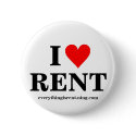 I Love RENT Button