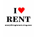 I Love RENT T-Shirt