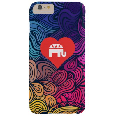 I Love Republican Party Cool Symbol Barely There iPhone 6 Plus Case