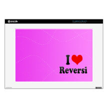 I love Reversi Decal For Laptop