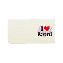 I love Reversi Labels