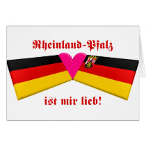 I Love Rheinland-Pfalz ist mir lieb Card