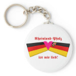 I Love Rheinland-Pfalz ist mir lieb Keychain
